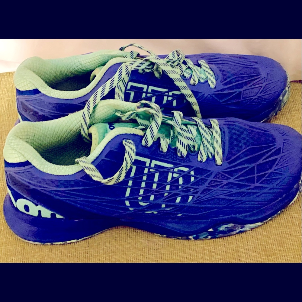 Wilson Womens Kaos Tennis Shoes - Aruba Blue